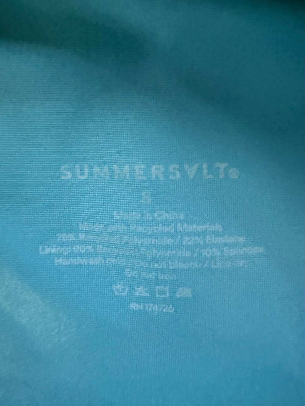 Summer Salt Bow Shoulder Swim Top - Picture 6 of 7